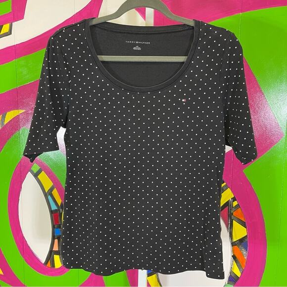 Tommy Hilfiger, Polka Dot Shirt. Size Large. In excellent condition! - Picture 1 of 5